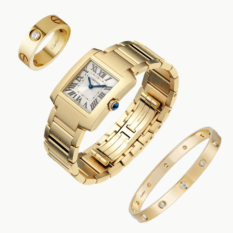 3-Piece Set Tank Française Love & Luck Gift