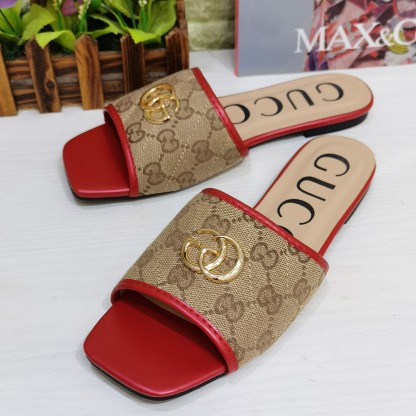 WOMEN'S SLIDE WITH DOUBLE G