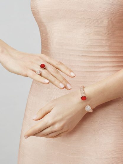 Perlee couleurs Between the Finger ring