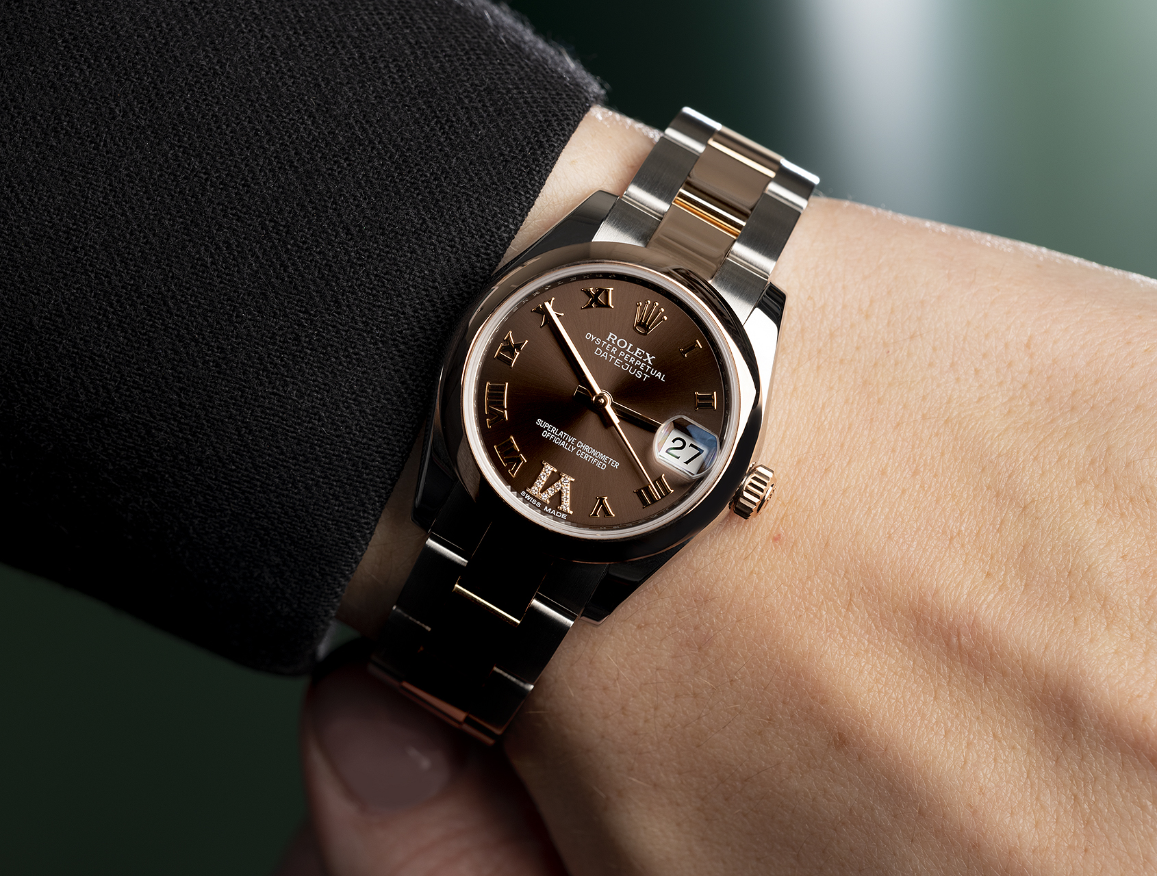 Datejust Steel & Everose 178241 - 'Diamond VI'