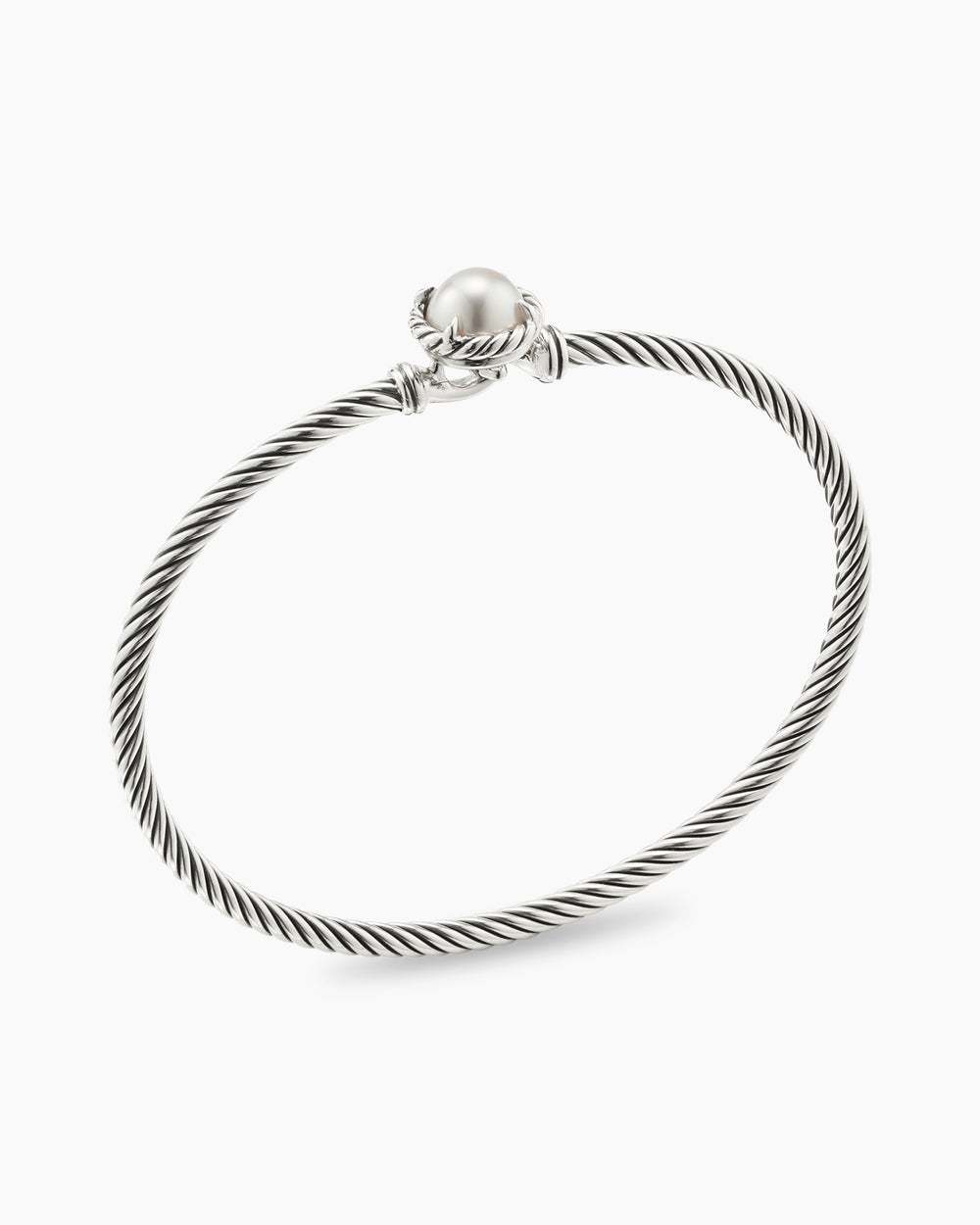 Petite Chatelaine庐 Bracelet Sterling Silver with Pearl, 3mm