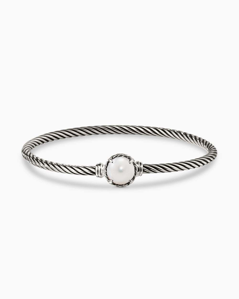 Petite Chatelaine庐 Bracelet Sterling Silver with Pearl, 3mm