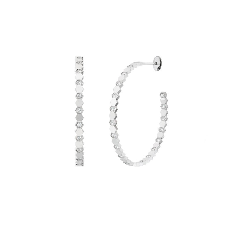 BEE MY LOVE HOOP EARRINGS