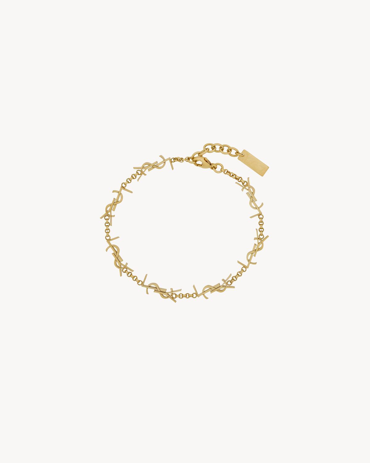 CASSANDRE multi-charm bracelet in metal