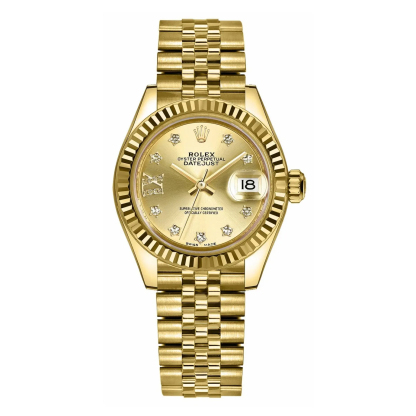 Lady-Datejust 28 Solid Gold Women's Watch 279178-0014