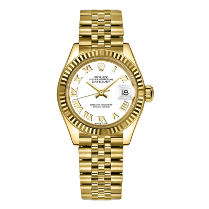 Lady-Datejust 28 White Dial Watch 279178-0030