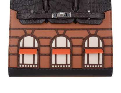 Birkin 20 Sellier Limited Edition Faubourg Bag with Palladium Hardware