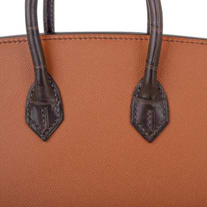 Birkin 20 Sellier Limited Edition Faubourg Bag with Palladium Hardware