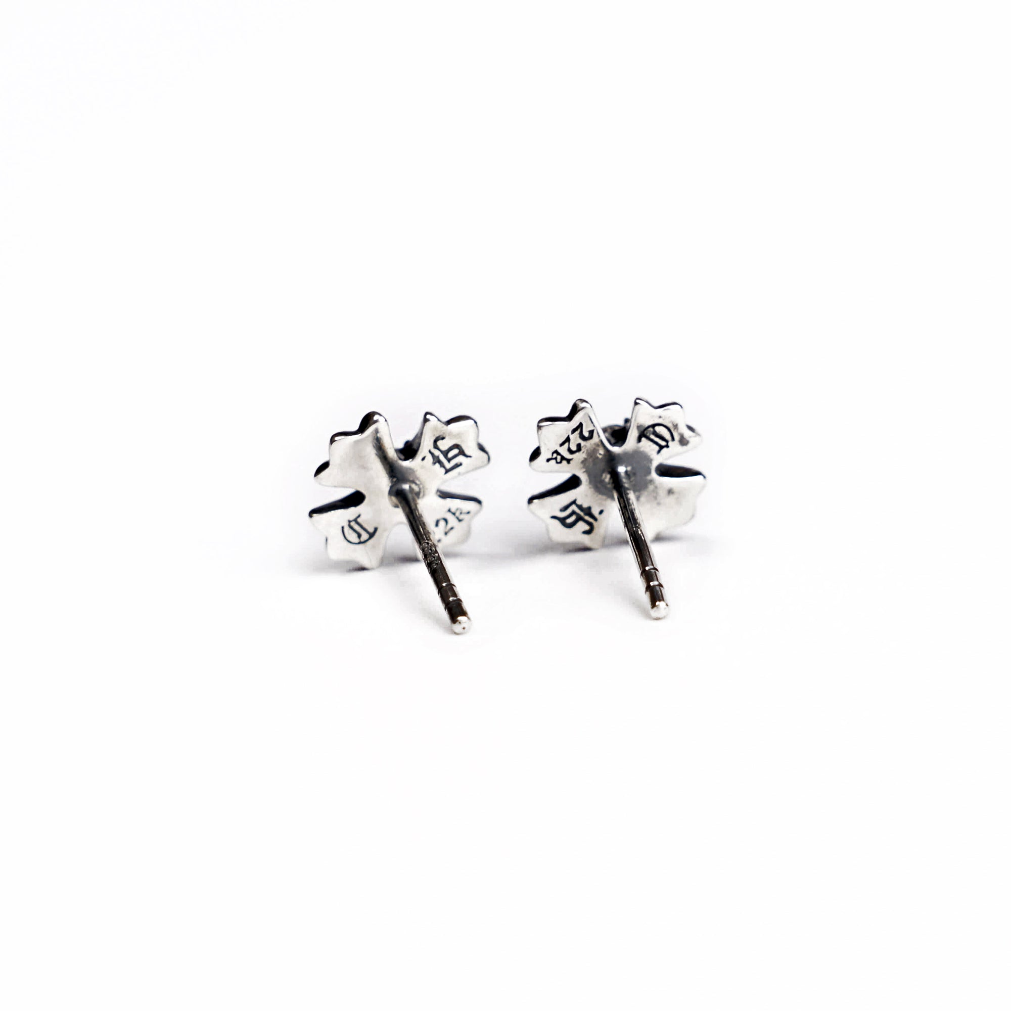 CH PLUS STUD EARRINGS WITH DIAMONDS