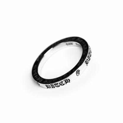 3MM THE ROLLING STONES B*TCH SPACER RING