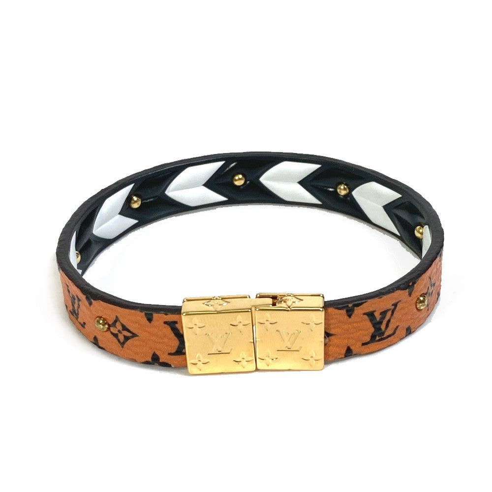Lothtuis Vuithttton Canvas Brown Bracelet