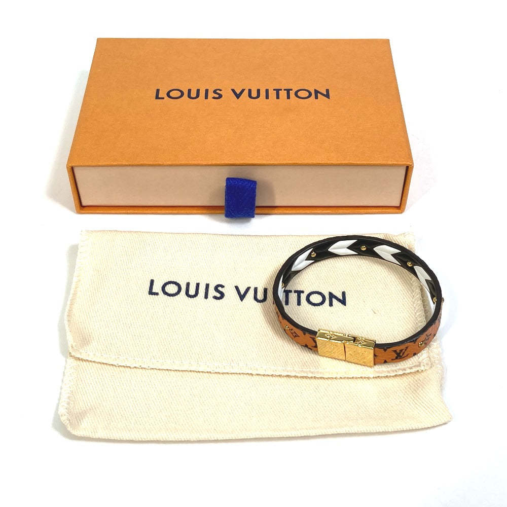 Lothtuis Vuithttton Canvas Brown Bracelet