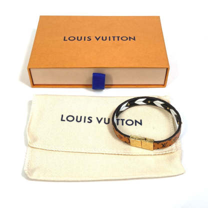 Lothtuis Vuithttton Canvas Brown Bracelet