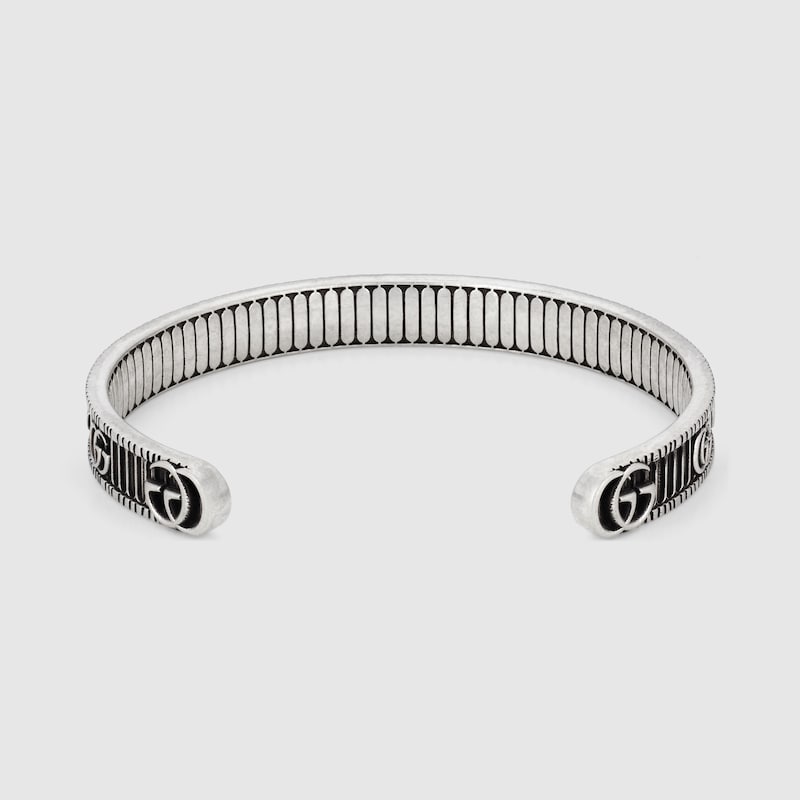 BRACELET WITH DOUBLE G IN SILVER