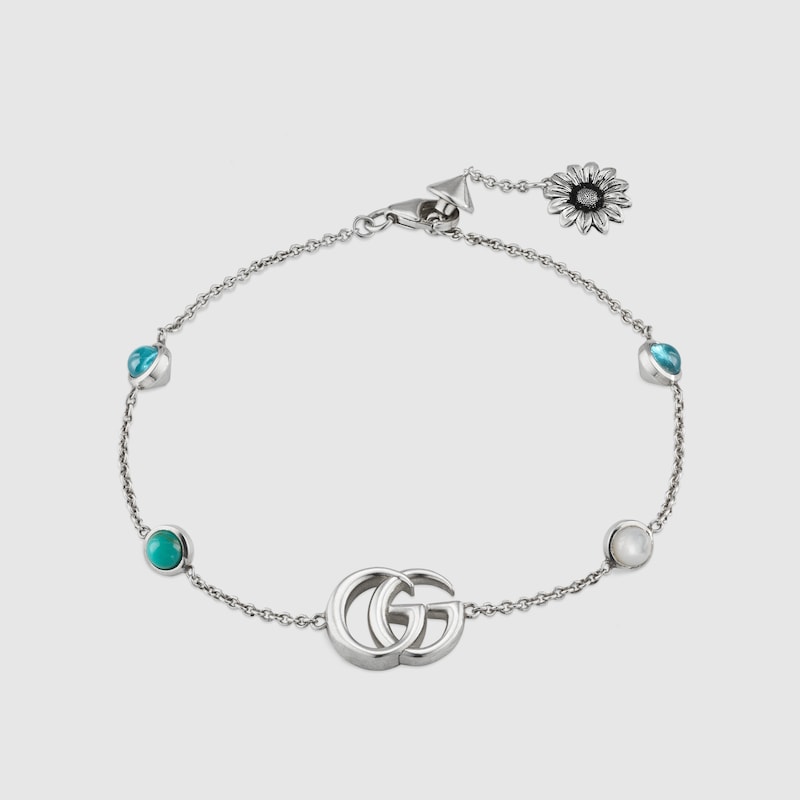 DOUBLE G MOTHER OF PEARL BRACELET