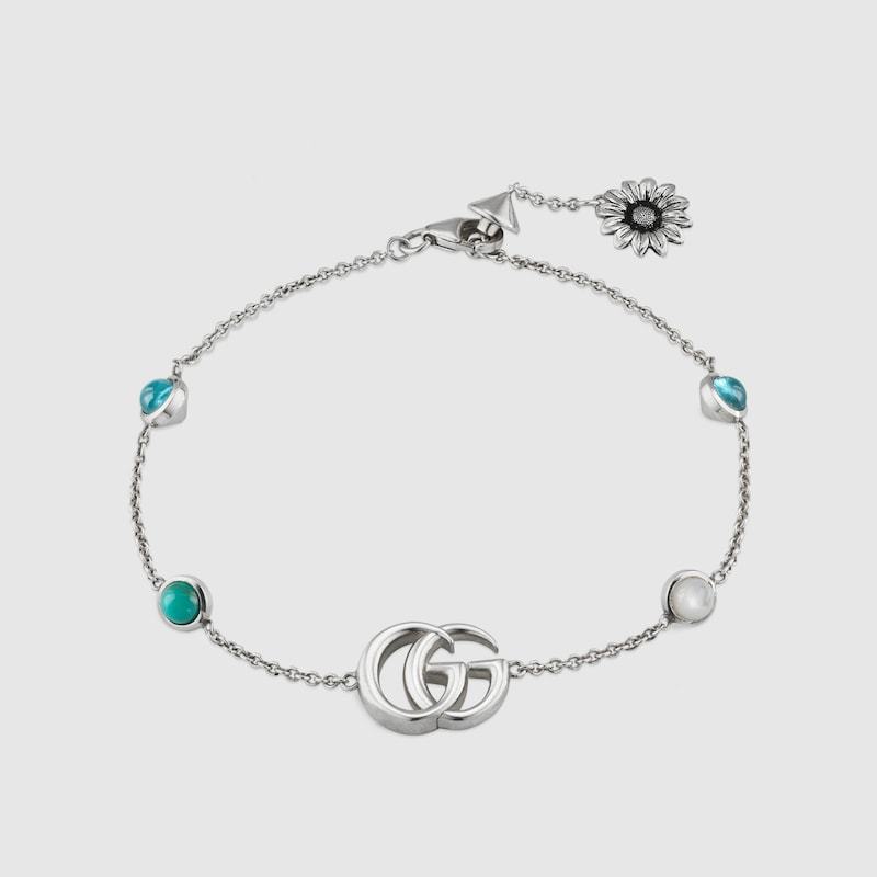 DOUBLE G MOTHER OF PEARL BRACELET