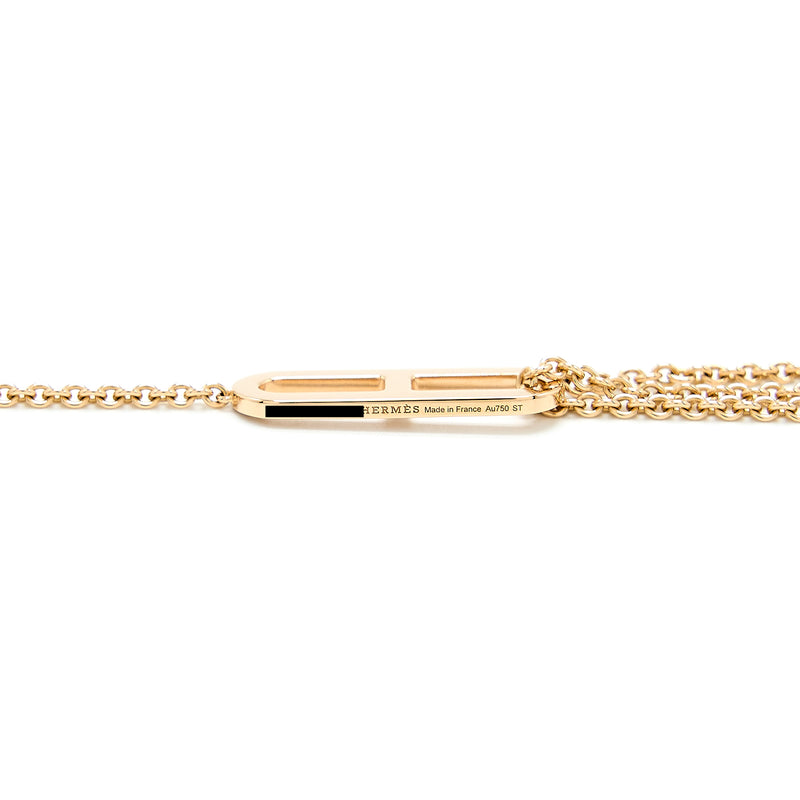 EVER CHAINE D’ANCRE LARIAT NECKLACE GOLD WITH DIAMONDS