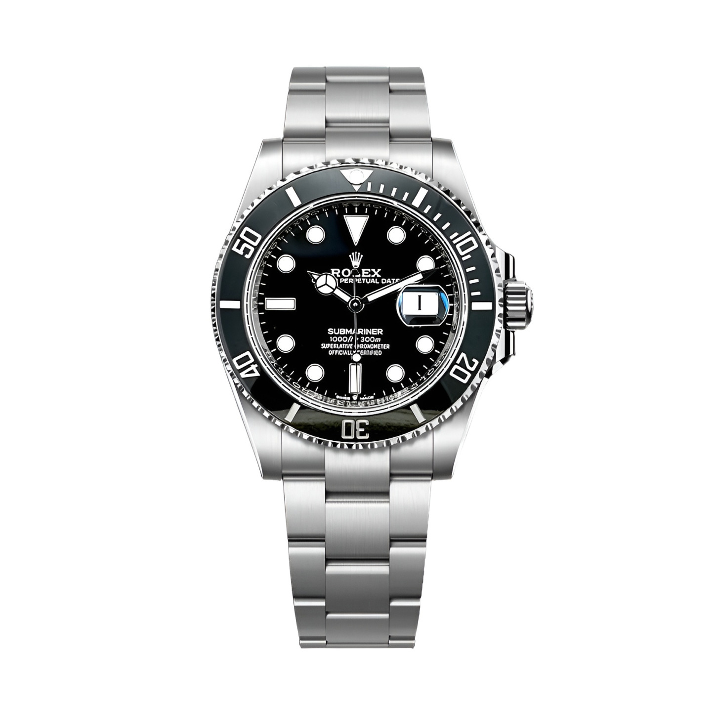 Submariner Date Oyster, 41 mm, Oystersteel Reference 126610LN-0001