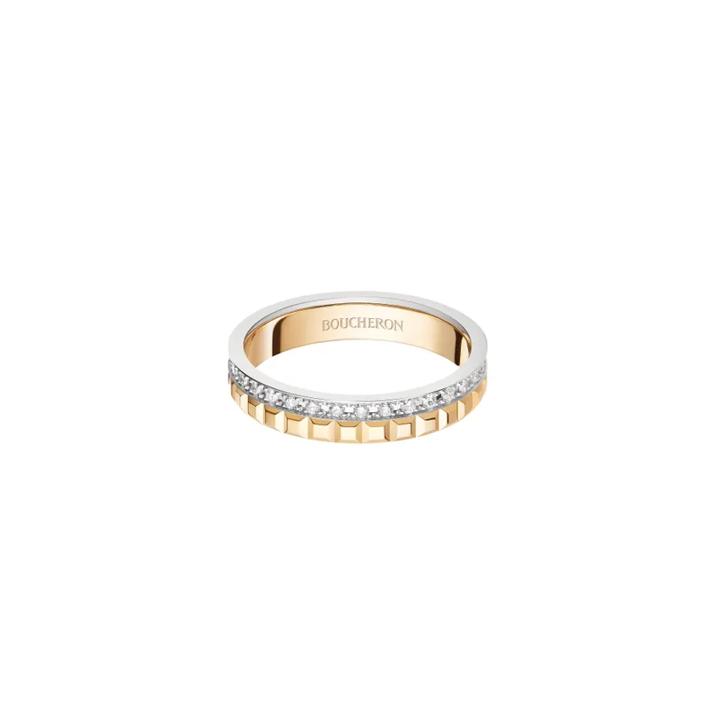 QUATRE RADIANT EDITION CLOU DE PARIS WEDDING BAND