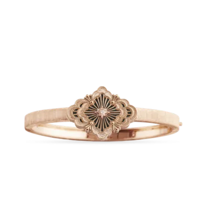 OPERA TULLE PINK GOLD BRACELET WITH ONYX