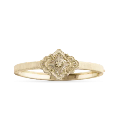 OPERA TULLE YELLOW GOLD BRACELET WITH MOTHER OF PEARL