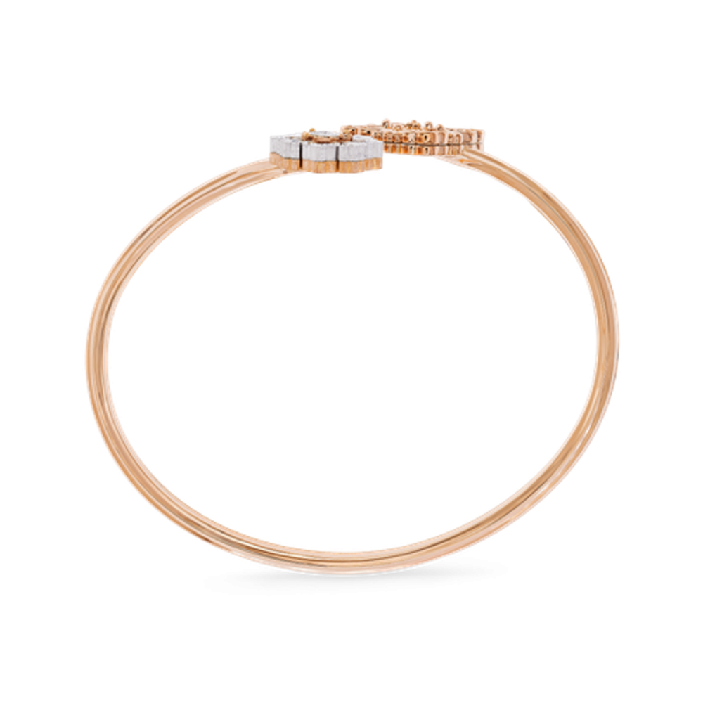 OPERA TULLE PINK AND WHITE GOLD BRACELET WITH ONYX