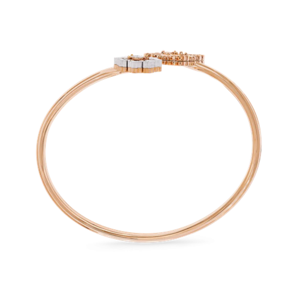 OPERA TULLE PINK AND WHITE GOLD BRACELET WITH ONYX