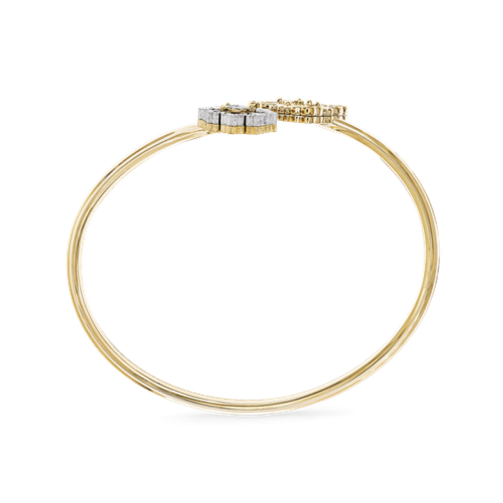 OPERA TULLE YELLOW AND WHITE GOLD BRACELET WITH MOTHER OF PEARL