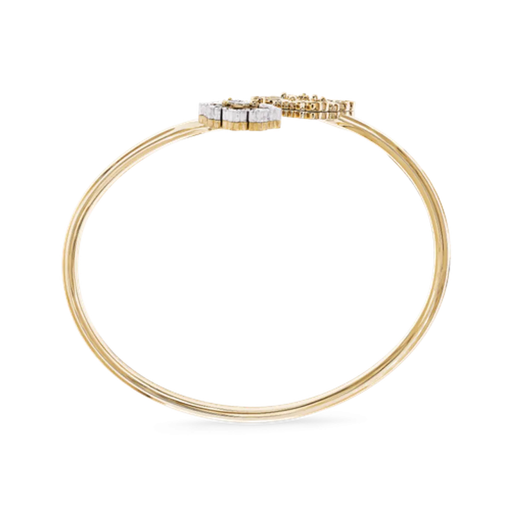 OPERA TULLE WHITE GOLD BRACELET WITH RED ENAMEL BACKGROUND