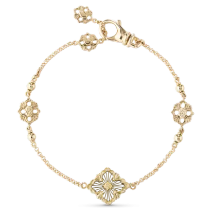 OPERA TULLE YELLOW GOLD FLEXIBLE BRACELET