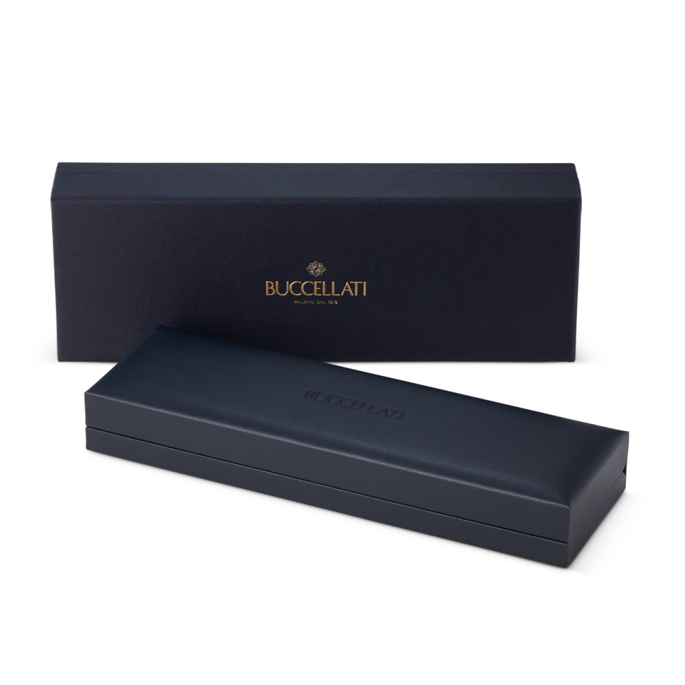 OPERA TULLE YELLOW GOLD BRACELET WITH BLUE ENAMELED ELEMENT