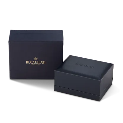 OPERA TULLE YELLOW GOLD EARRINGS WITH LOGO