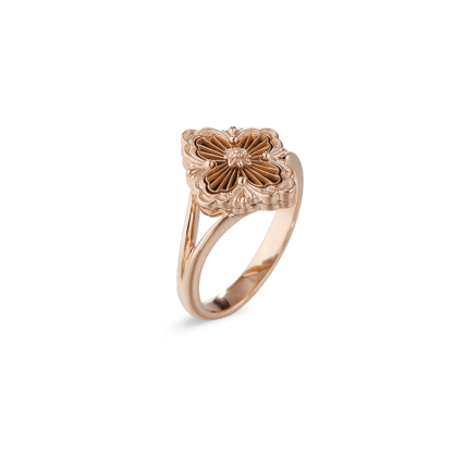 OPERA TULLE PINK GOLD RING