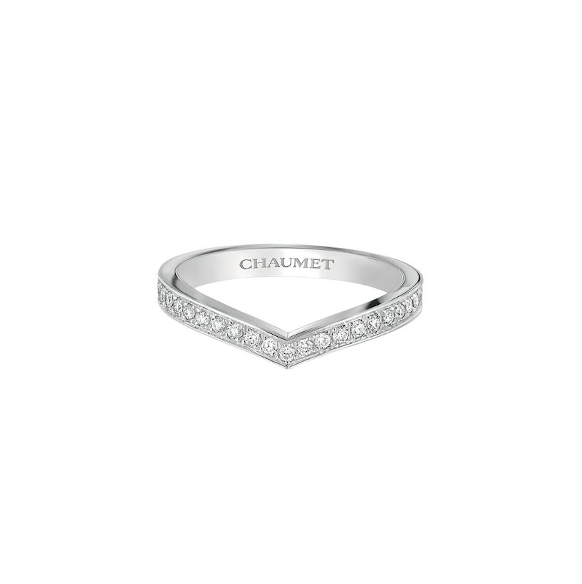 JOSÉPHINE AIGRETTE WEDDING BAND