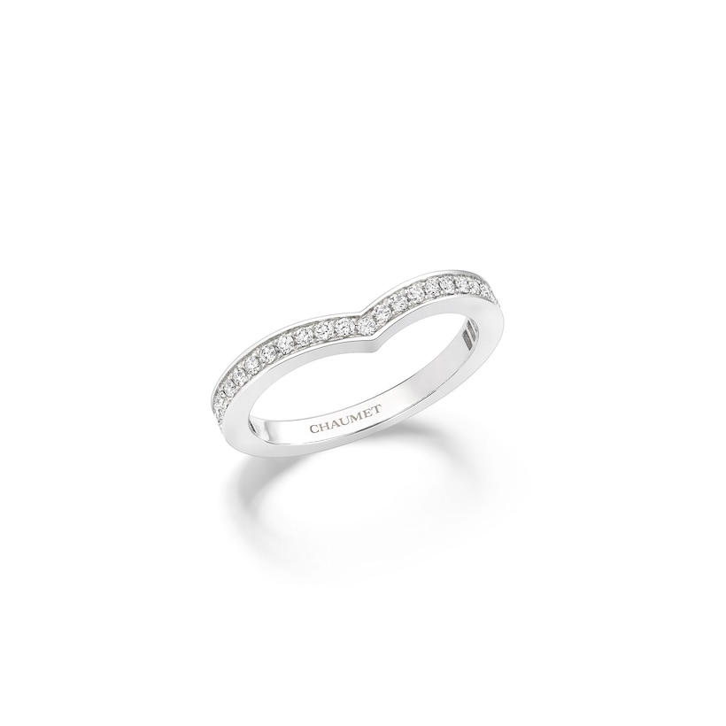 JOSÉPHINE AIGRETTE WEDDING BAND
