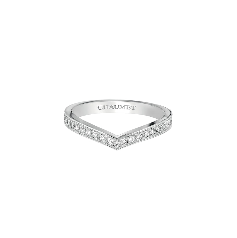 JOSÉPHINE AIGRETTE WEDDING BAND