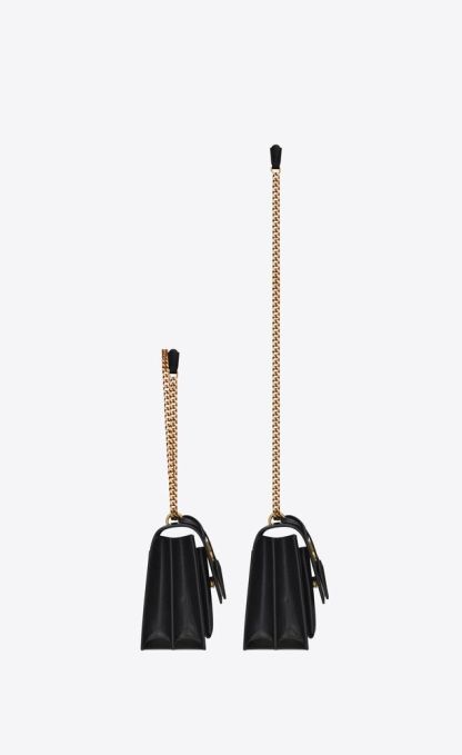 SUNSET MEDIUM IN COATED-BARK LEATHER