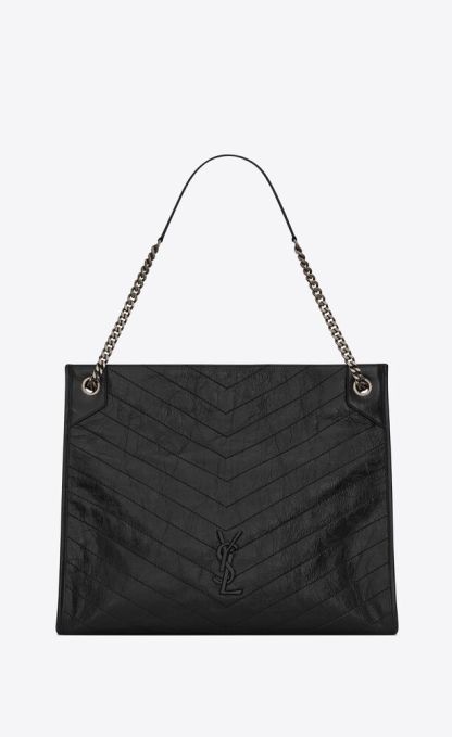 NIKI LARGE SHOPPING IN CRINKLED VINTAGE LEATHER