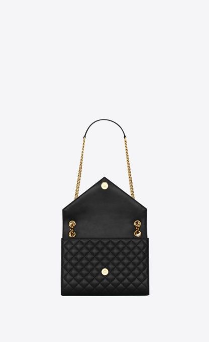 ENVELOPE MEDIUM IN MATELASSÉ LAMBSKIN