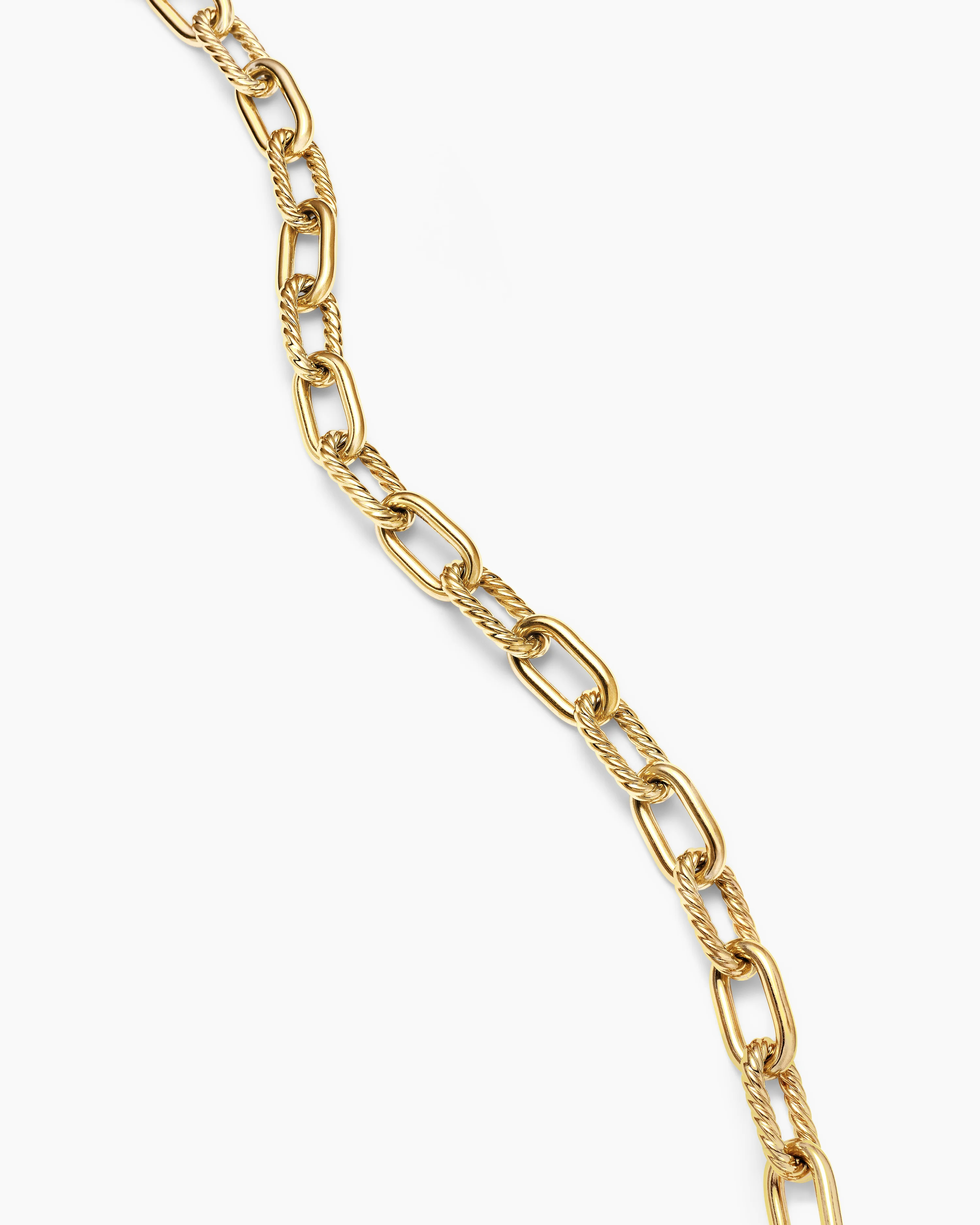 DY Madison® Toggle Chain Necklace 18K Yellow Gold, 11mm