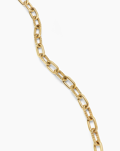 DY Madison® Toggle Chain Necklace 18K Yellow Gold, 11mm