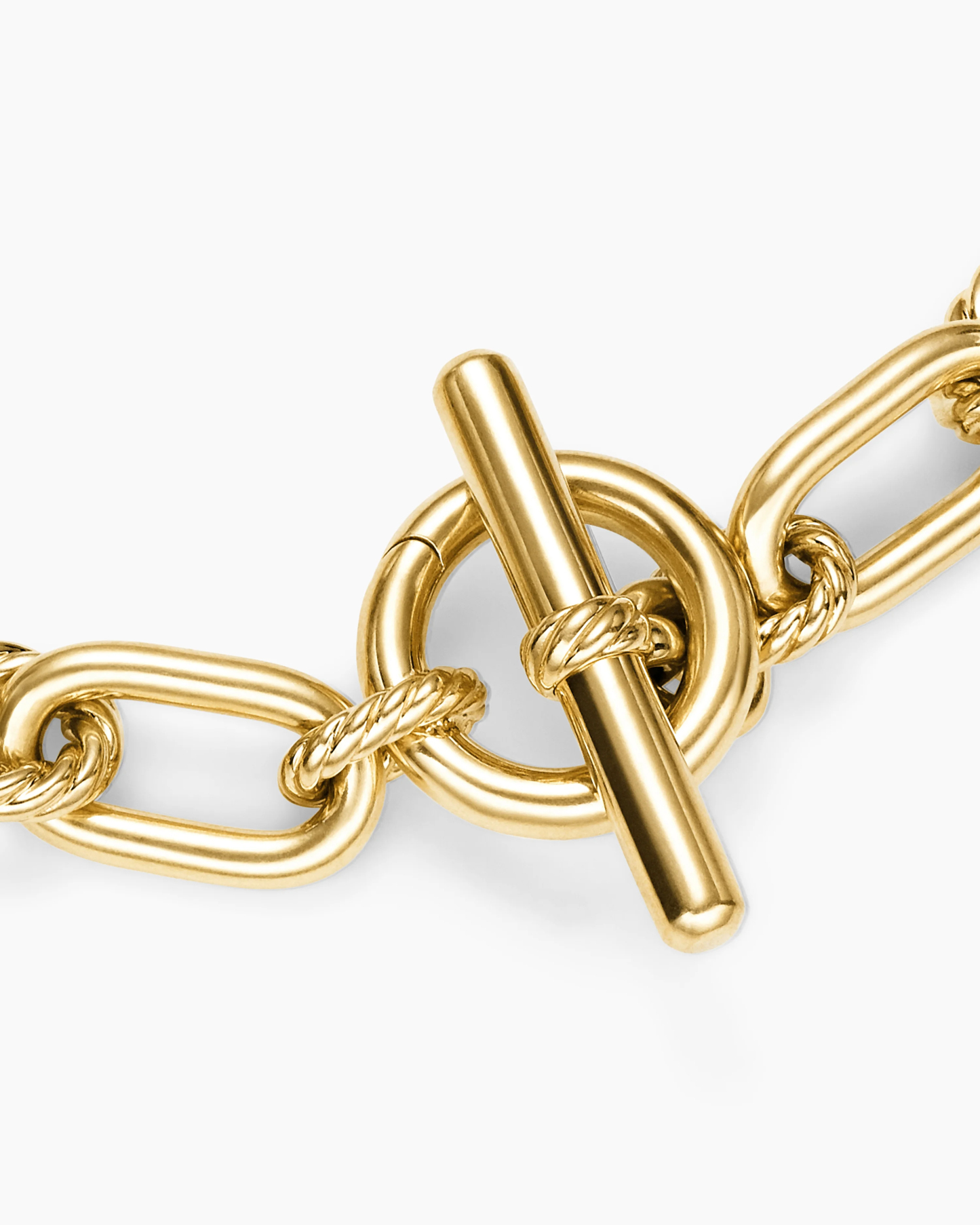 DY Madison® Toggle Chain Necklace 18K Yellow Gold, 11mm