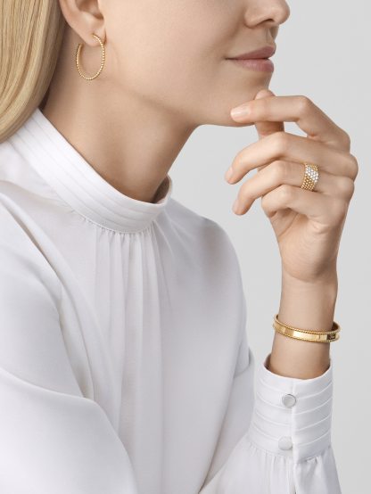 3‑Piece Set Yellow Gold Jewelry & Diamonds