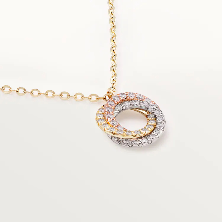 TRINITY PENDANT, PAVED