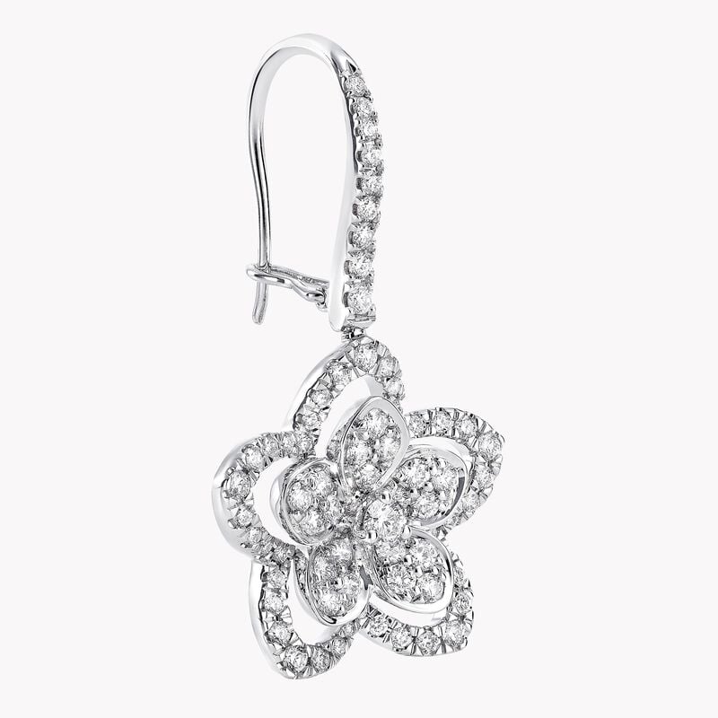 Wild Flower Diamond Earrings
