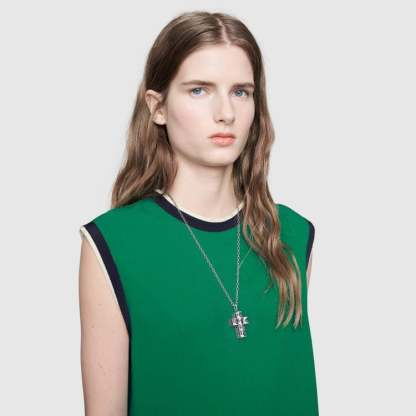 NECKLACE WITH G QUADRO