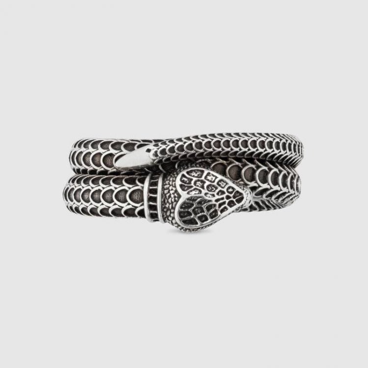 GARDEN SILVER SNAKE RING