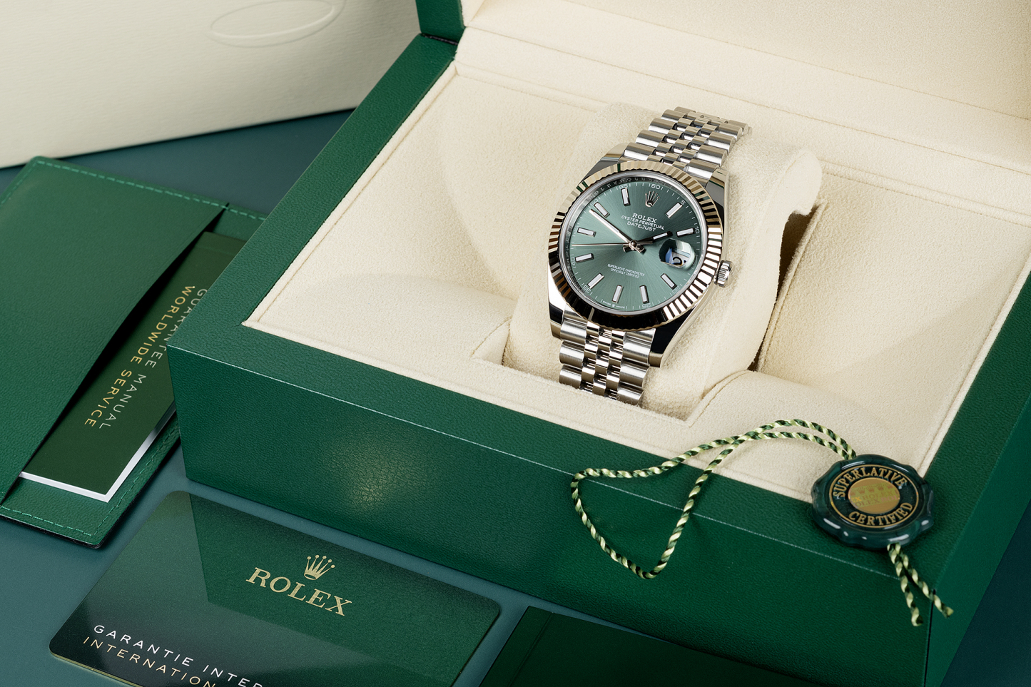 Datejust 41 'Mint Green' Latest Release