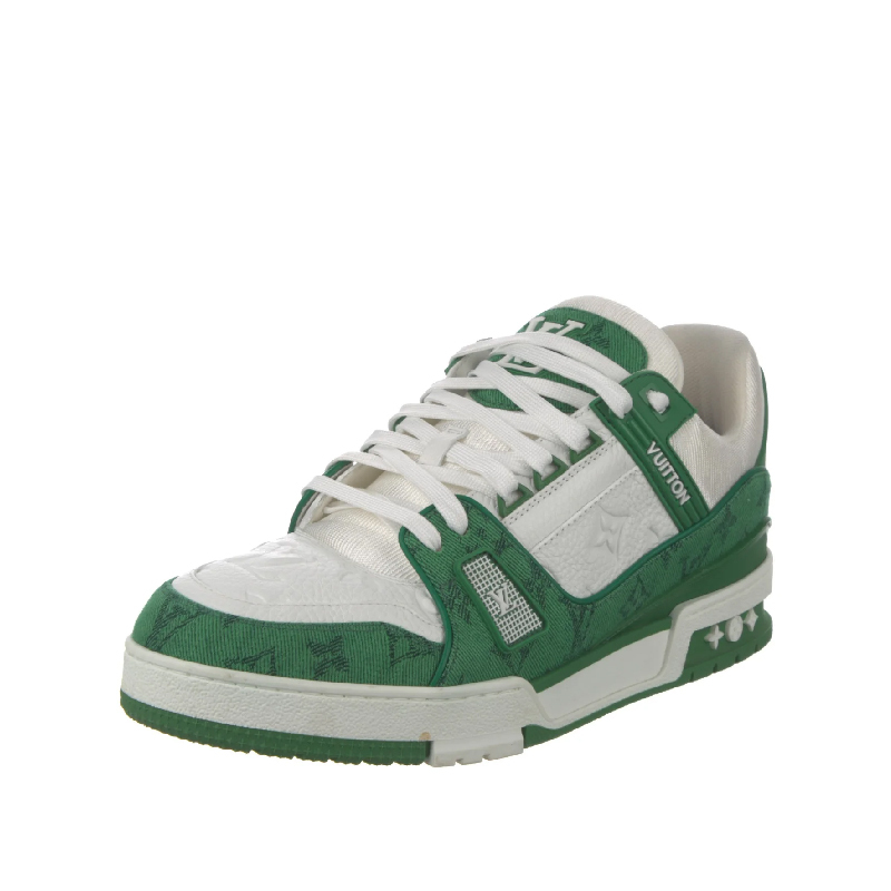 Trainer Monogram Denim Sneakers