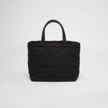 Padded Re-Nylon tote bag